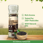 Organic Tattva Black Pepper Grinder - 50 g