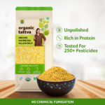 Organic Tattva Yellow Split Moong Dal