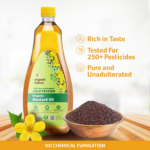 Organic Tattva Cold Pressed Mustard Oil