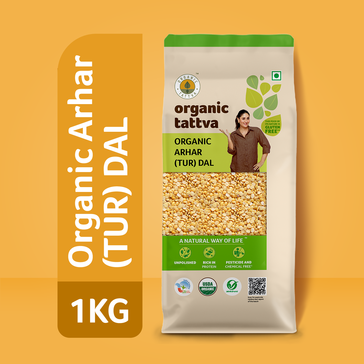 Productdiscription_e6a503b3-aa6b-4ae1-9677-89cde6092000.png Organic Tattva Arhar Toor Dal - 1 kg - Image 1