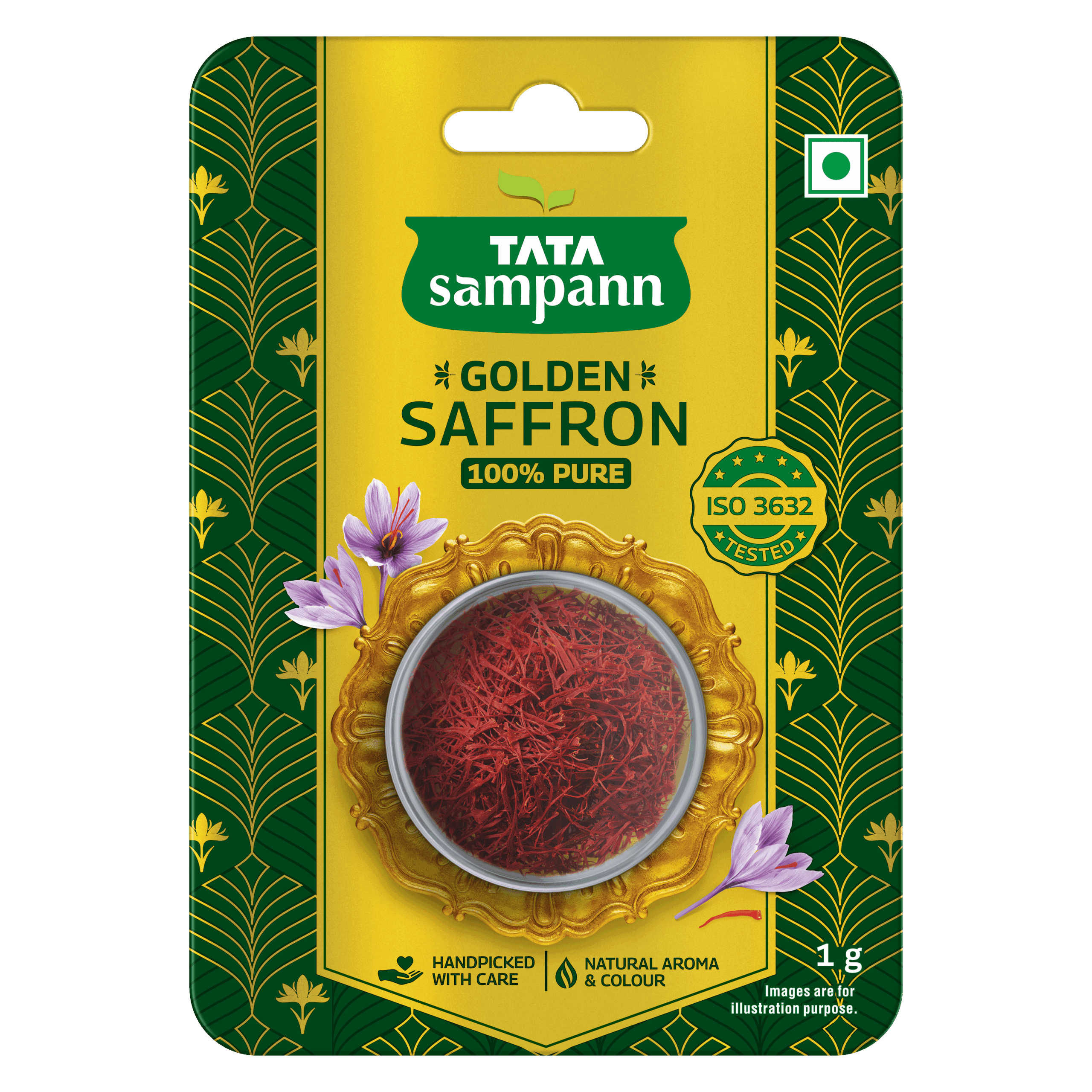 SaffronFOP_1.png Tata Sampann Saffron - 0.5 g - Image 1