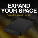 Seagate Expansion for Windows and Mac with 3 years Data Recovery Services – Portable 2 TB External Hard Disk Drive (HDD) - Image 3