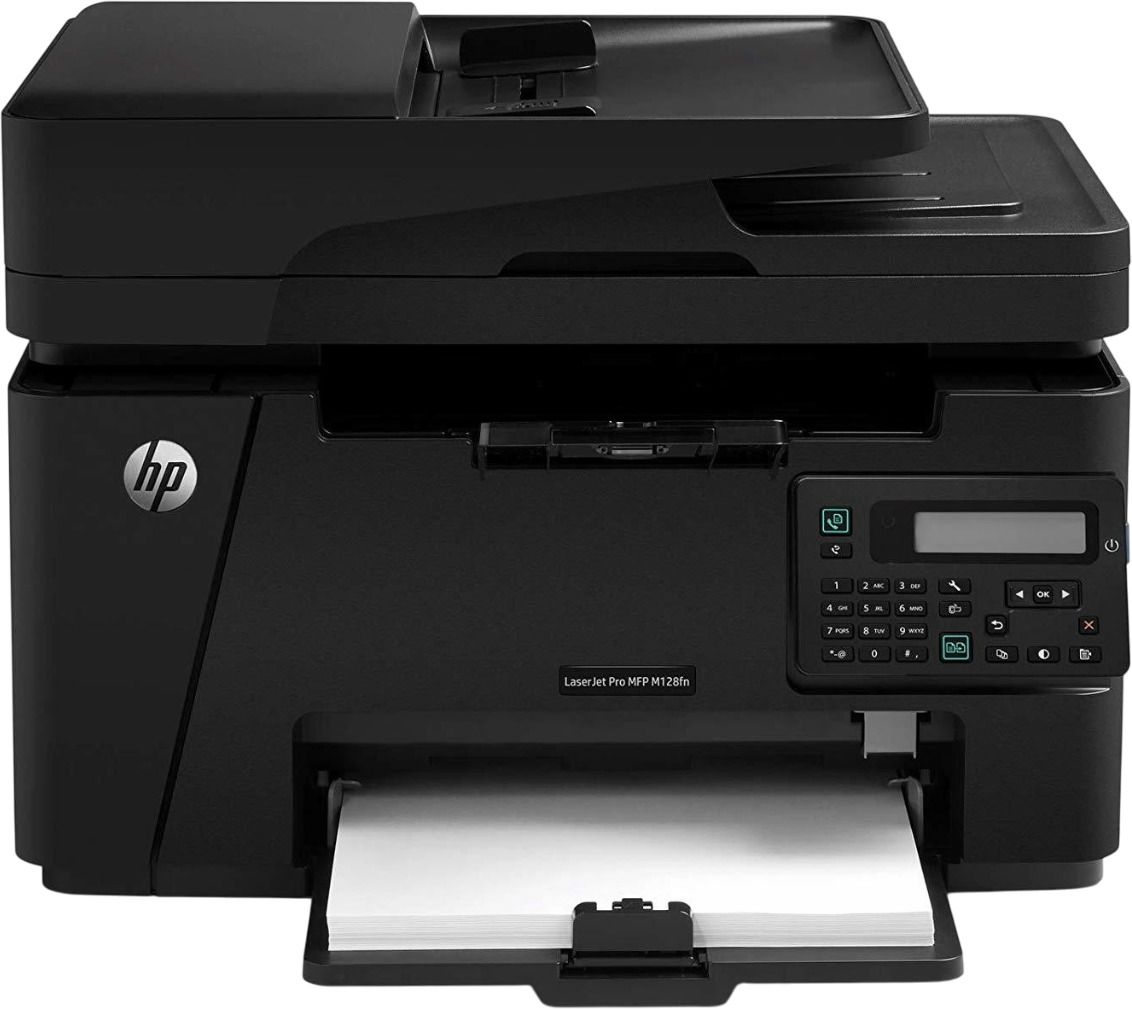 HP LaserJet Pro MFP M128fn Printer Multi-function WiFi Monochrome Laser Printer (Toner Cartridge)