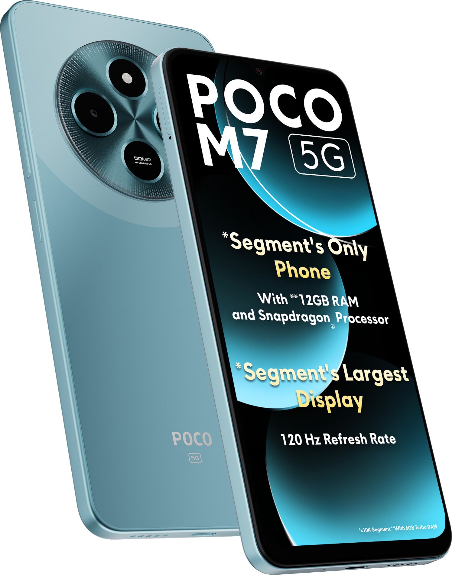 POCO M7 5G (Ocean Blue, 128 GB) (8 GB RAM)
