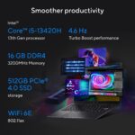 ASUS Vivobook 16X (2025) with Office 2024 + M365 Basic* Intel Core i5 13th Gen 13420H - (16 GB/512 GB SSD/Windows 11 Home/4 GB Graphics/NVIDIA GeForce RTX 3050/144 Hz) K3605VC-RP412WS Gaming Laptop (16 inch, Indie Black, 1.80 Kg, With MS Office) - Image 2